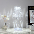 LED Wine Glass Crystal Table Lamp